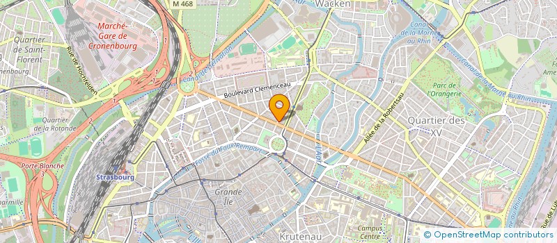 localisation de l'entreprise FAMILY HOLDINGS à STRASBOURG