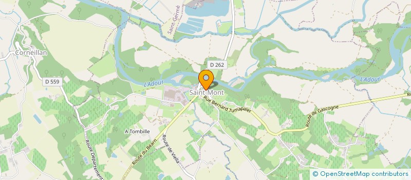 localisation de l'entreprise FAMILY HOUSE 1964  SAINT-MONT