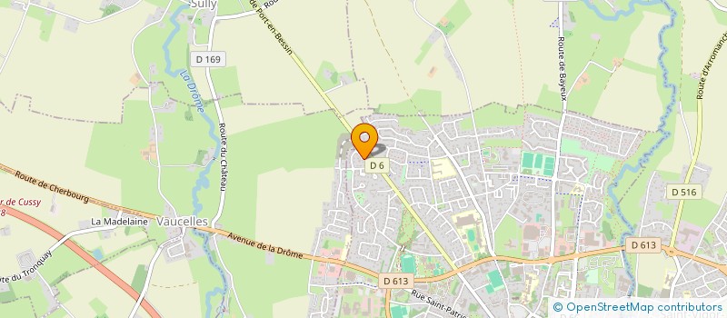 localisation de l'entreprise FAMILY HOUSE  BAYEUX