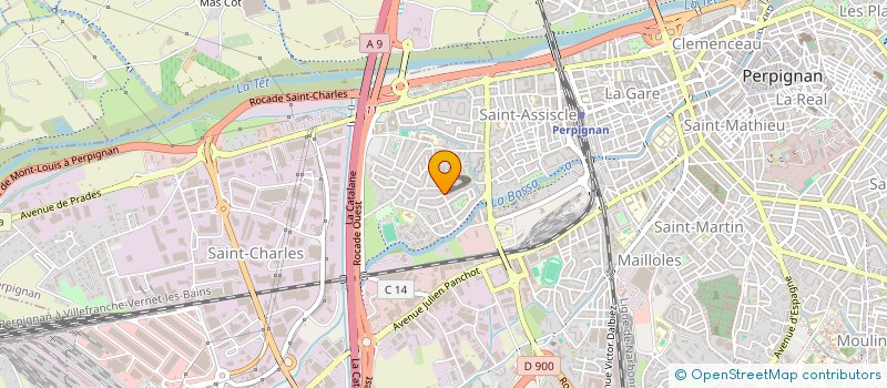 localisation de l'entreprise FAMILY II  PERPIGNAN