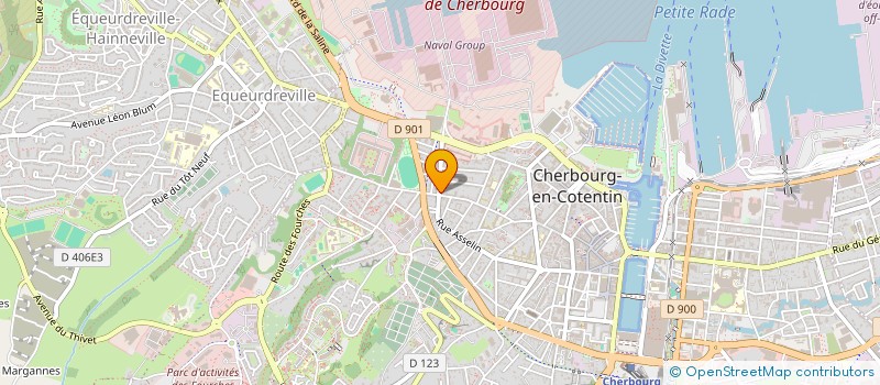 localisation de l'entreprise FAMILY IMMO à CHERBOURG-EN-COTENTIN