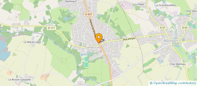 localisation de l'entreprise FAMILY IMMO  GENESTON