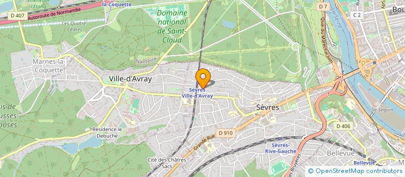 localisation de l'entreprise FAMILY IMMO ERIC à SEVRES