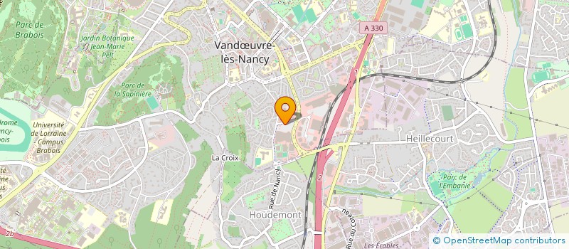 localisation de l'entreprise FAMILY INVEST à VANDŒUVRE-LES-NANCY