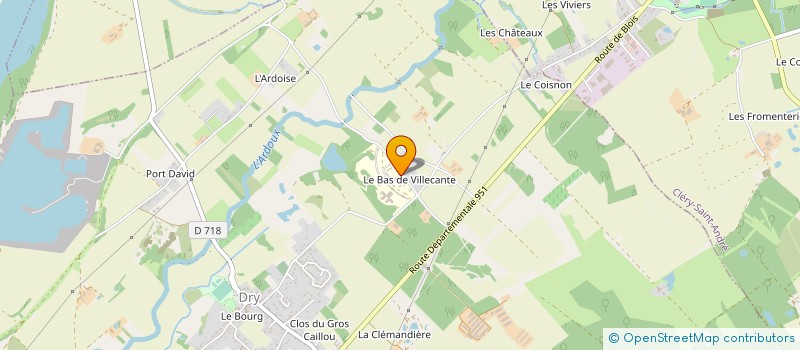 localisation de l'entreprise FAMILY INVEST à DRY