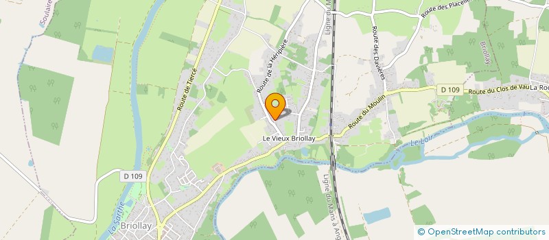 localisation de l'entreprise FAMILY INVEST  BRIOLLAY