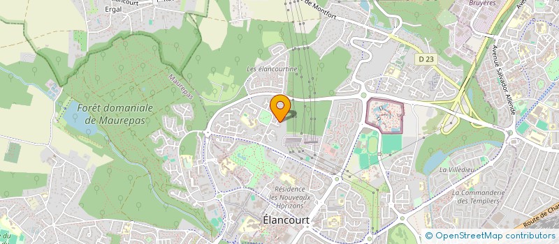 localisation de l'entreprise FAMILY INVEST NR  ELANCOURT