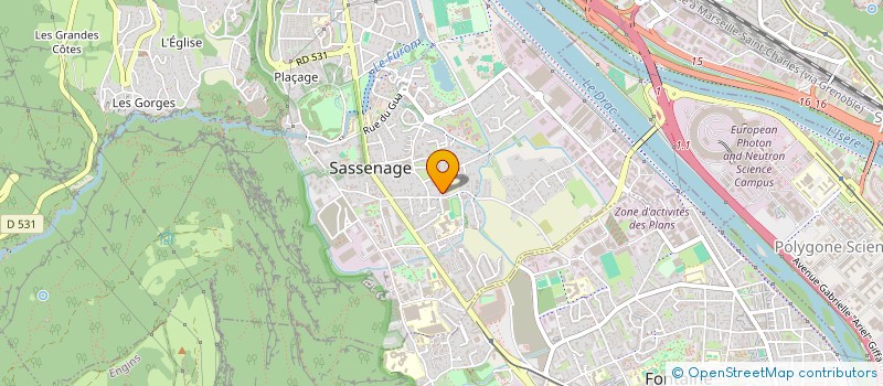 localisation de l'entreprise FAMILY JO  SASSENAGE