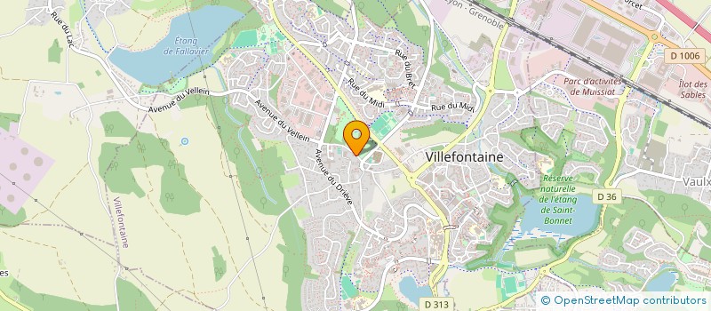 localisation de l'entreprise FAMILY JUMP  VILLEFONTAINE