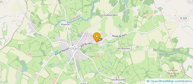 localisation de l'entreprise FAMILY KAM à CHANU