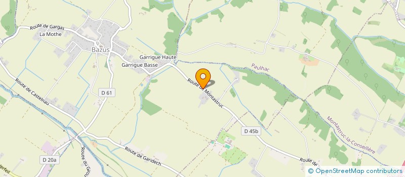 localisation de l'entreprise FAMILY LAB  BAZUS