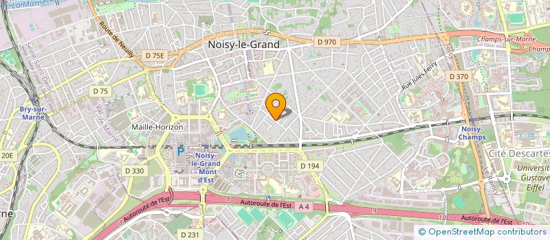 localisation de l'entreprise FAMILY LIGHT  NOISY-LE-GRAND