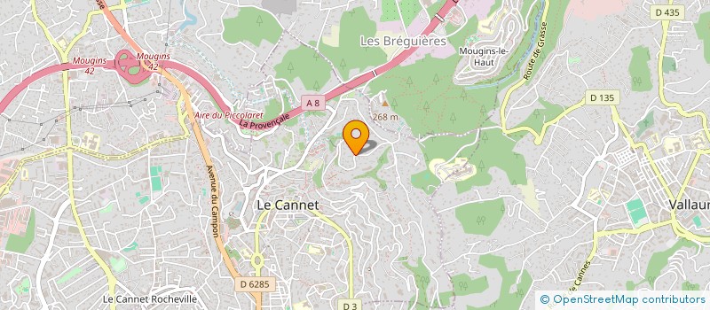 localisation de l'entreprise FAMILY MARCOLLET à LE CANNET