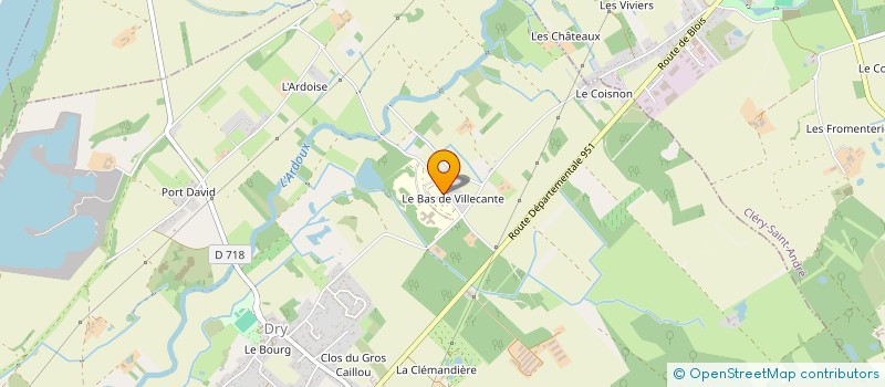 localisation de l'entreprise FAMILY NEGOCE à DRY