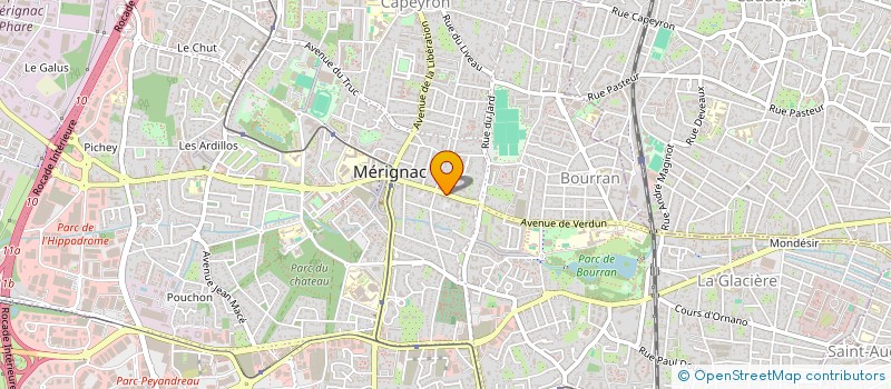 localisation de l'entreprise FAMILY OFFICE VIVIEN  MERIGNAC