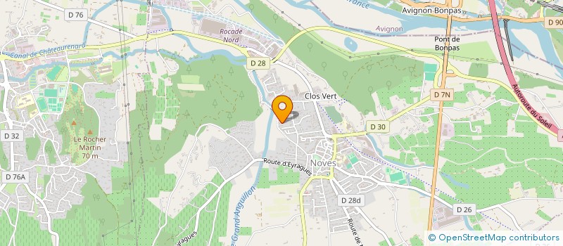 localisation de l'entreprise FAMILY ONE  NOVES