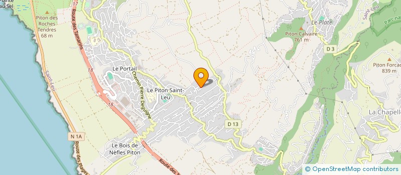 localisation de l'entreprise FAMILY PART ONE à SAINT-LEU
