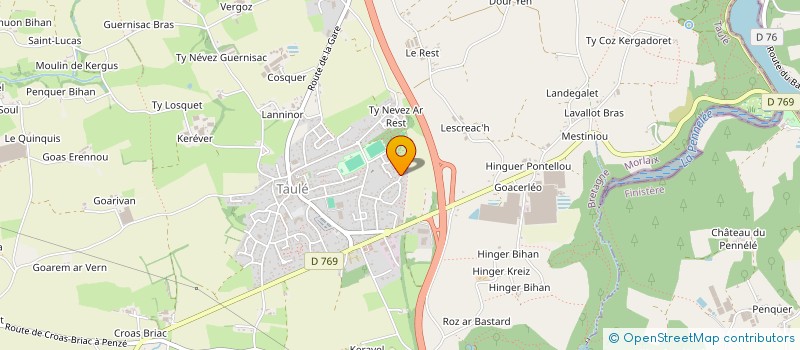 localisation de l'entreprise FAMILY PENNORS  TAULE