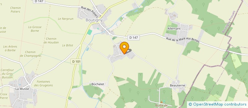 localisation de l'entreprise FAMILY PERFORMANCE à BOUTIGNY-PROUAIS