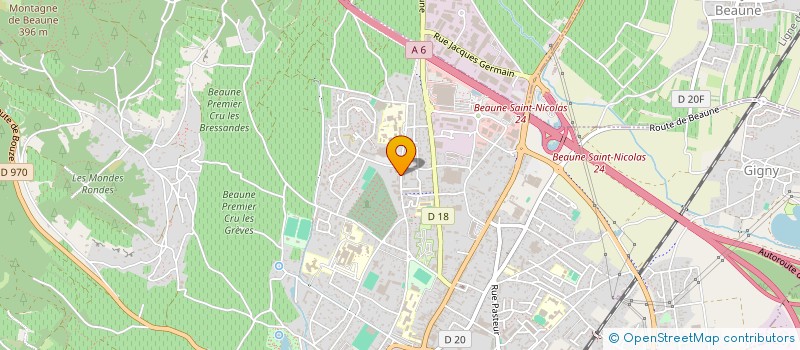 localisation de l'entreprise FAMILY PIZ' à BEAUNE