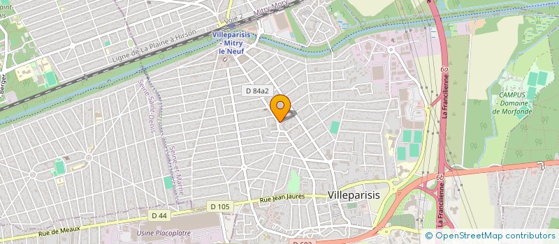 localisation de l'entreprise FAMILY PIZZA à VILLEPARISIS