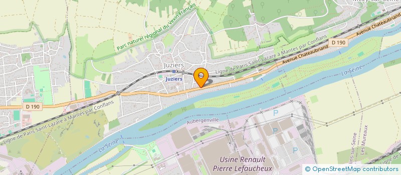 localisation de l'entreprise FAMILY PIZZA  JUZIERS