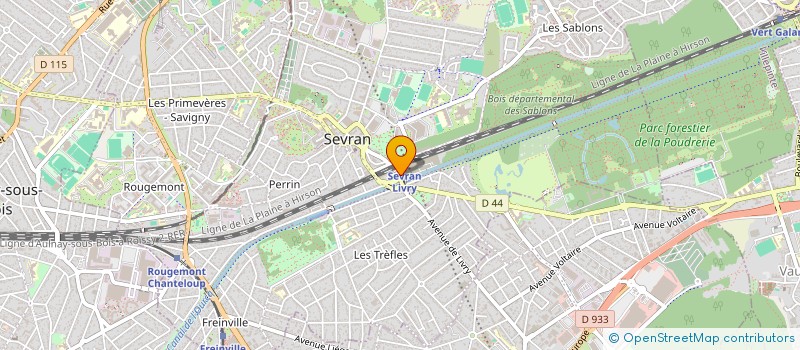 localisation de l'entreprise FAMILY PIZZA à SEVRAN