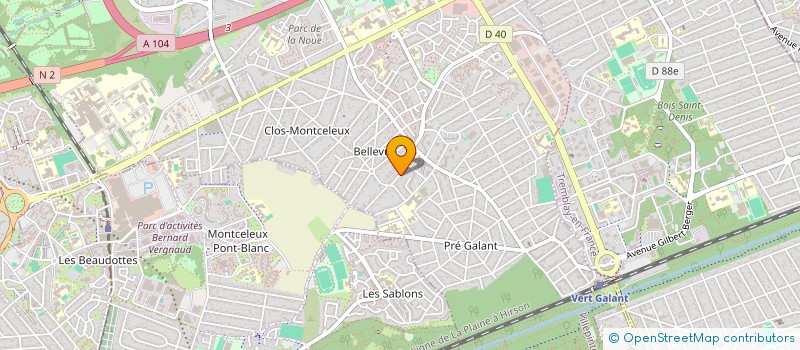 localisation de l'entreprise FAMILY PRIMEURS à VILLEPINTE