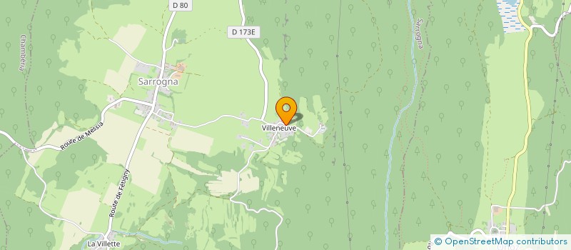 localisation de l'entreprise FAMILY PROJECT  SARROGNA