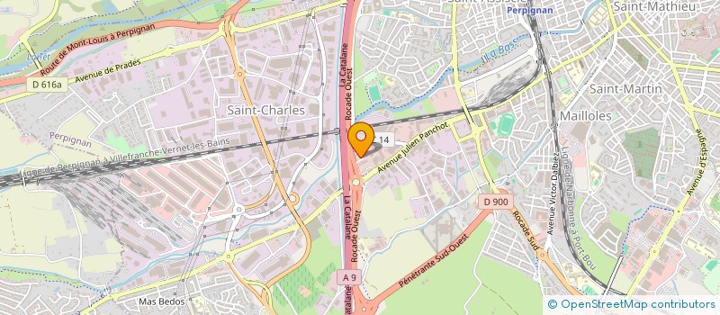 localisation de l'entreprise FAMILY QUINTESSENCE  PERPIGNAN