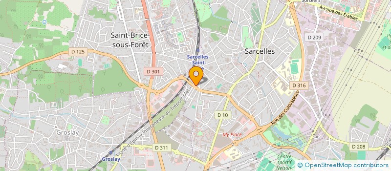 localisation de l'entreprise FAMILY RENO AUTO  SARCELLES
