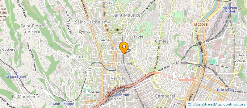 localisation de l'entreprise FAMILY RUN à NICE