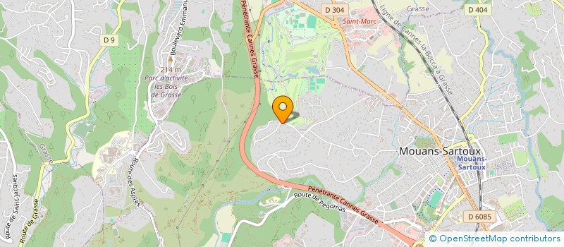 localisation de l'entreprise FAMILY'S BUSINESS  MOUANS-SARTOUX