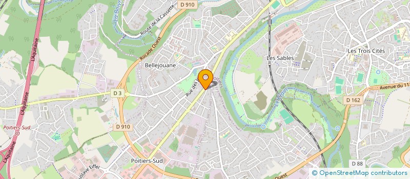 localisation de l'entreprise FAMILY'S HOME à POITIERS