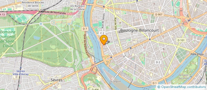 localisation de l'entreprise FAMILY'S PERMIS BOULOGNE à BOULOGNE-BILLANCOURT