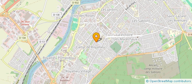 localisation de l'entreprise FAMILY'S PERMIS COMPIEGNE  COMPIEGNE