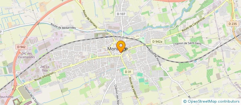 localisation de l'entreprise FAMILY  SERVICE  MONTEUX