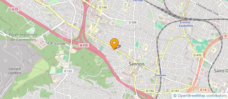 localisation de l'entreprise FAMILY SERVICES à SANNOIS