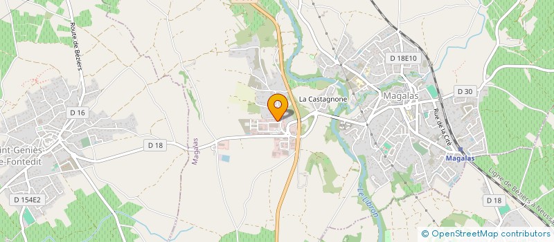 localisation de l'entreprise FAMILY'SND  MAGALAS