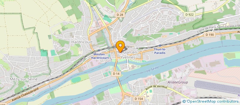 localisation de l'entreprise FAMILY STAR à MEULAN-EN-YVELINES