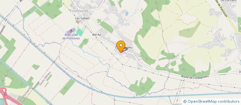 localisation de l'entreprise FAMILY TEX à FRONTONAS