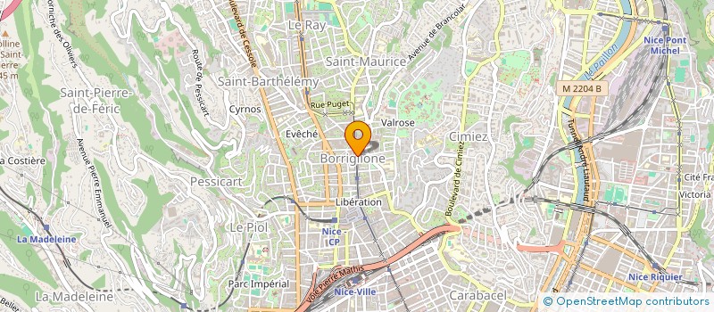 localisation de l'entreprise FAMILY VALUES PRODUCTION  NICE