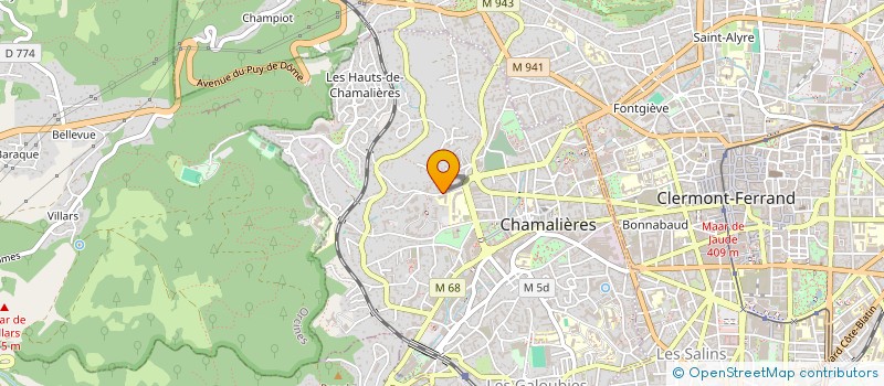 localisation de l'entreprise FAMILY VSPC  CHAMALIERES