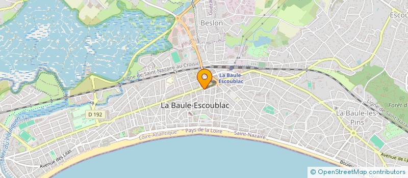 localisation de l'entreprise FAMILY'Z  LA BAULE-ESCOUBLAC