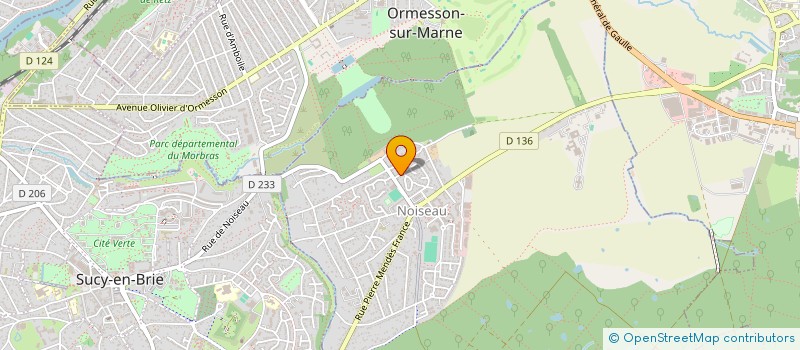 localisation de l'entreprise FAMILY'ZZ  NOISEAU