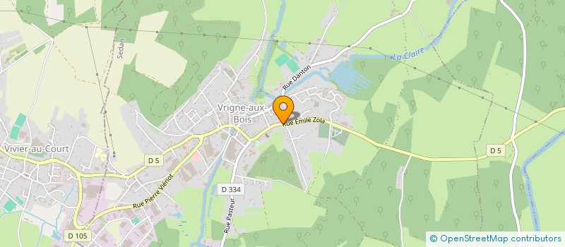 localisation de l'entreprise FAMILY08  VIVIER-AU-COURT