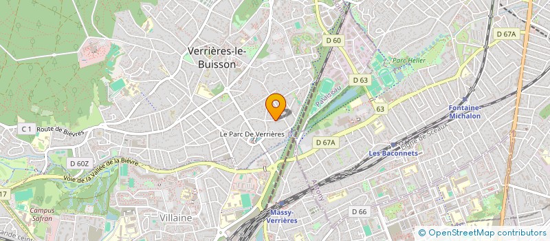 localisation de l'entreprise FAMILYB à VERRIERES-LE-BUISSON