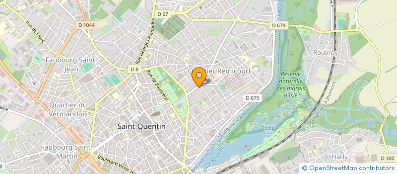 localisation de l'entreprise FAMILYCAP 1 à SAINT-QUENTIN