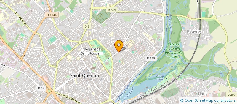 localisation de l'entreprise FAMILYCAP 3 à SAINT-QUENTIN