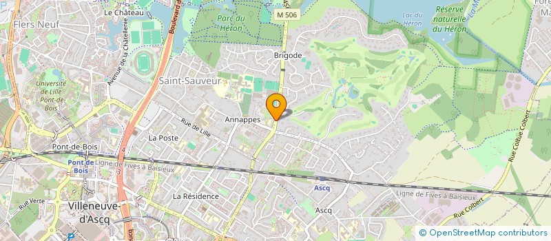 localisation de l'entreprise FAMILYGOB à VILLENEUVE-D'ASCQ